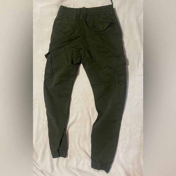 Kids YSW Bundle of cargo pants, tan and green - Picture 9 of 9